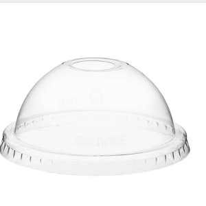 12 oz., 16 oz., 20 oz., 24 oz. Clear Dome Lid with 1 Hole – 1,000Case 12 oz., 16 oz., 20 oz., 24 oz. Clear Dome Lid with 1 Hole - 1,000Case