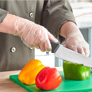 Disposable Poly Gloves for Food Service Disposable Poly Gloves for Food Service