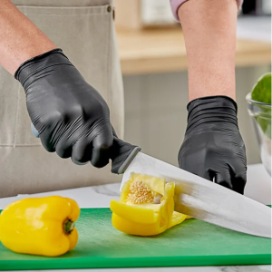 Nitrile Black All-Purpose Powder-Free Disposable Gloves 2 Nitrile   Black All-Purpose Powder-Free Disposable Gloves 2